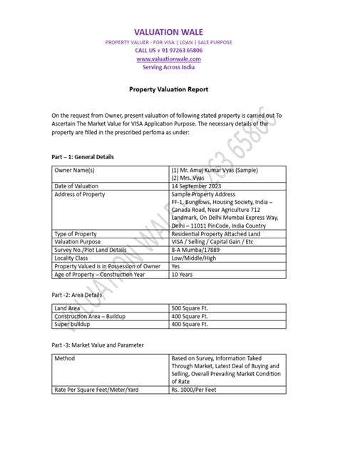 (PDF) Property Valuation .